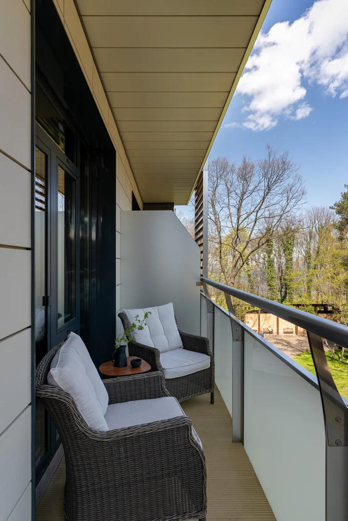 Двухкомнатные апартаменты "Сосны" в Светлогорске