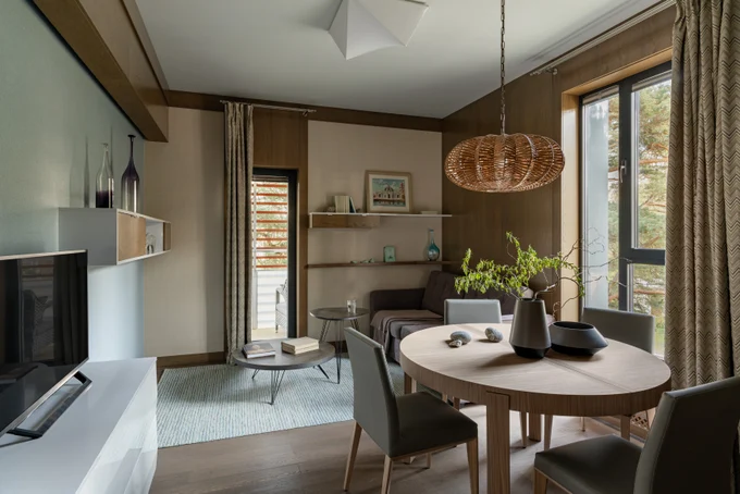 Двухкомнатные апартаменты "Дюны" в Светлогорске